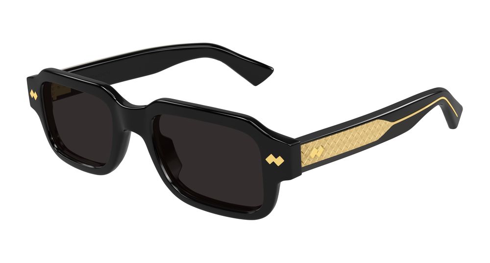 BOTTEGA VENETA BV1442S 1 RECTANGULAR / BLACK