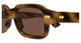 BOTTEGA VENETA BV1442S 2 RECTANGULAR / HAVANA