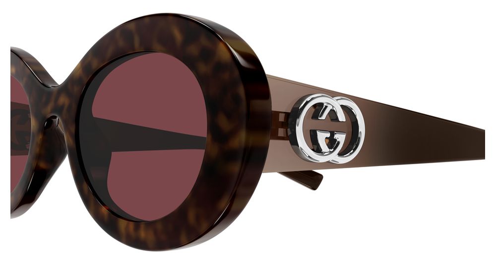 GUCCI GG2026S 2 ROUND / HAVANA