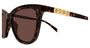 GUCCI GG2032S 2 CAT EYE / HAVANA