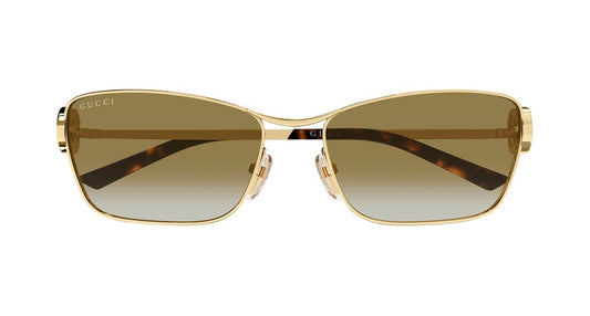 GUCCI GG2045S 3 CAT EYE / GOLD