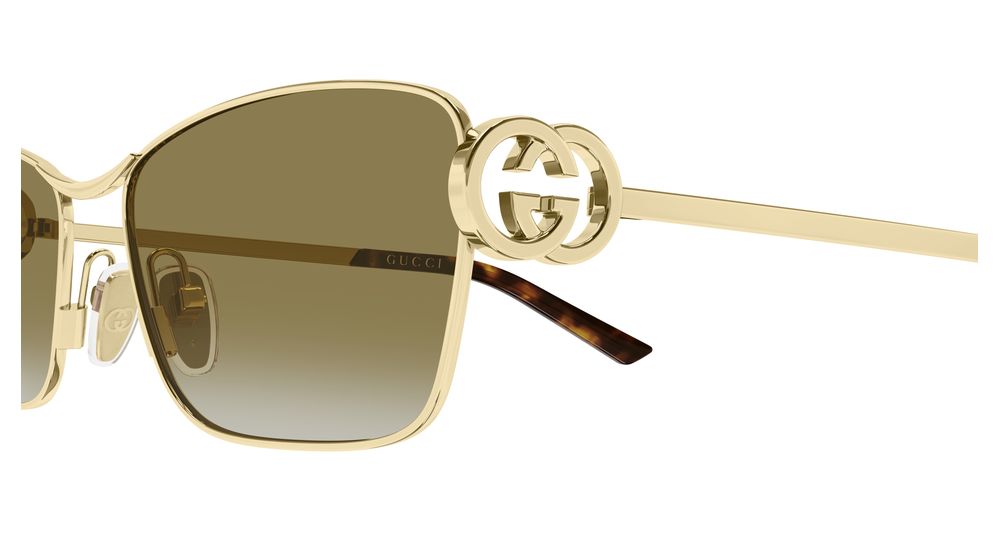 GUCCI GG2045S 3 CAT EYE / GOLD