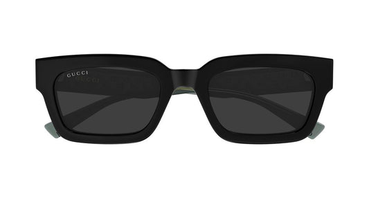 GUCCI GG2069S 1 RECTANGULAR / BLACK