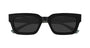 GUCCI GG2069S 1 RECTANGULAR / BLACK