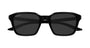 GUCCI GG2078S 1 RECTANGULAR / BLACK