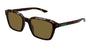 GUCCI GG2078S 2 RECTANGULAR / HAVANA