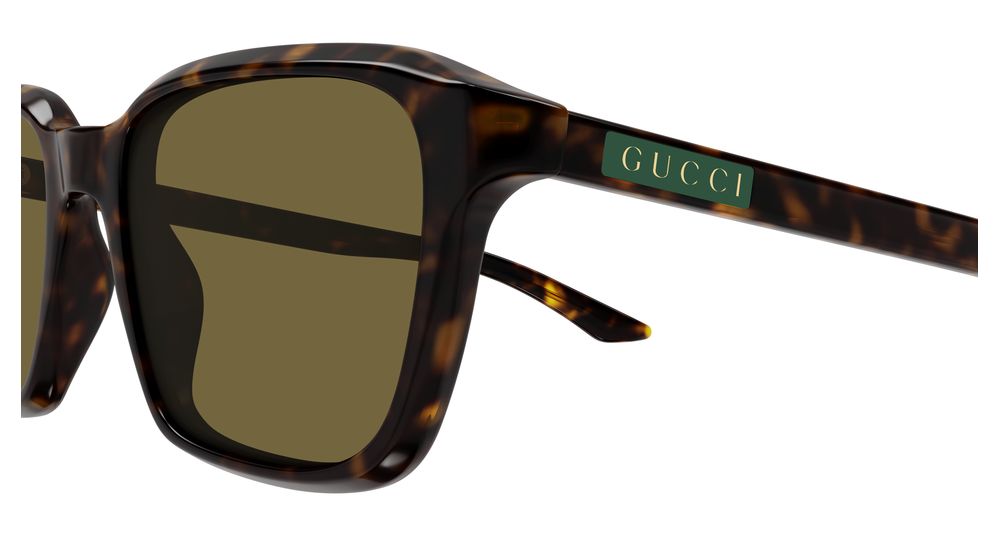 GUCCI GG2078S 2 RECTANGULAR / HAVANA