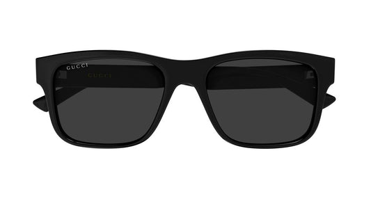 GUCCI GG2085S 1 RECTANGULAR / BLACK