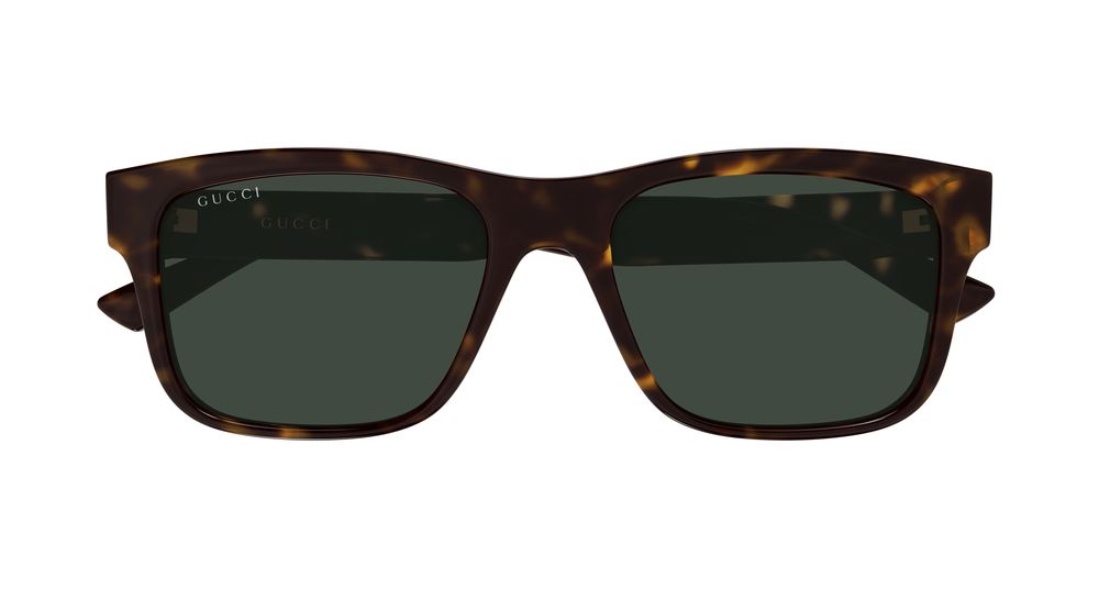 GUCCI GG2085S 2 RECTANGULAR / HAVANA