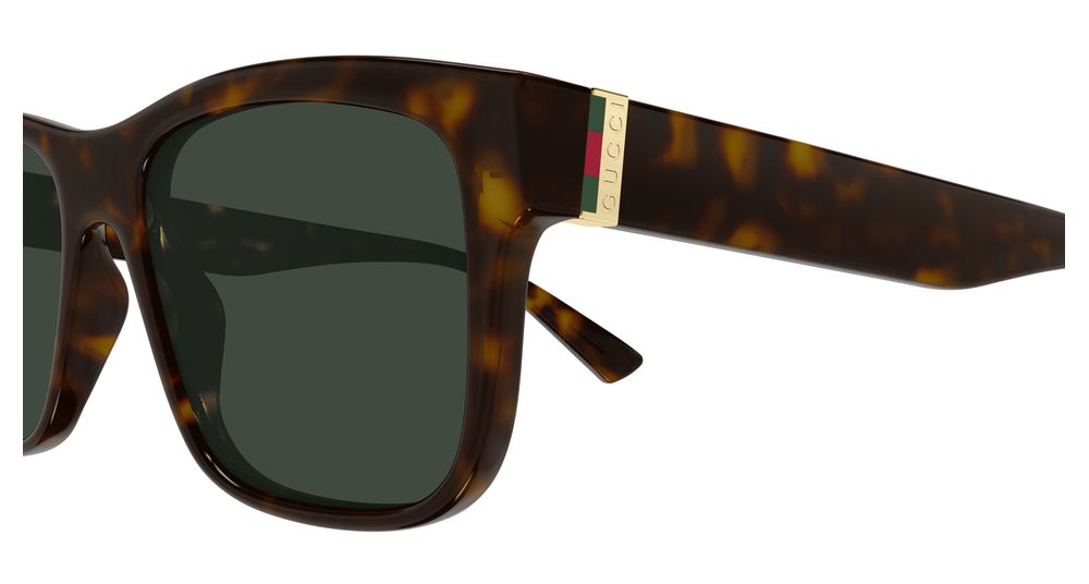 GUCCI GG2085S 2 RECTANGULAR / HAVANA
