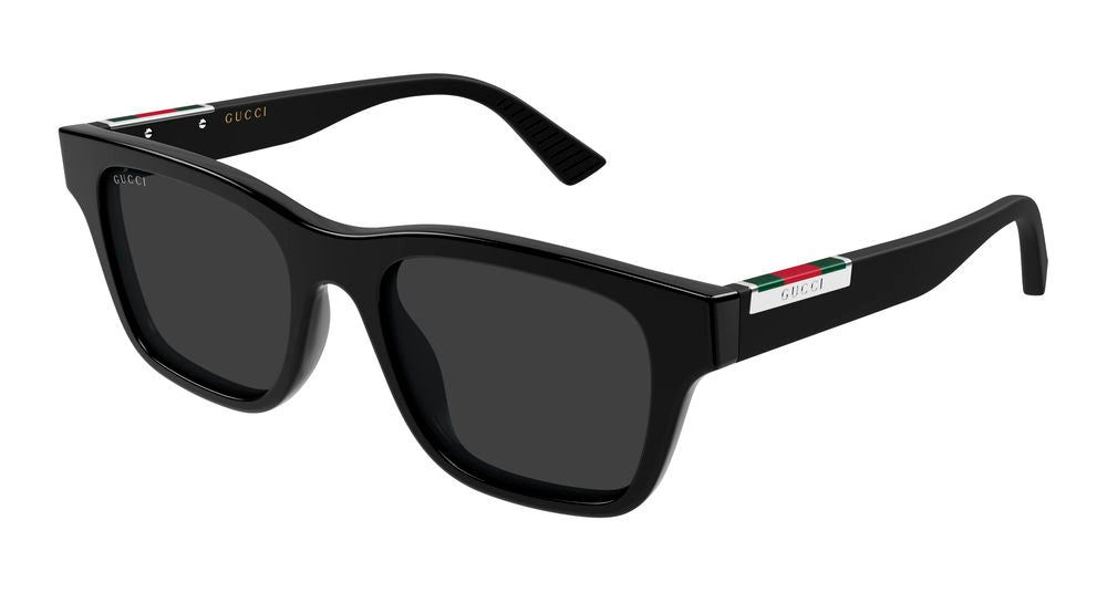 GUCCI GG2089S 1 RECTANGULAR / BLACK