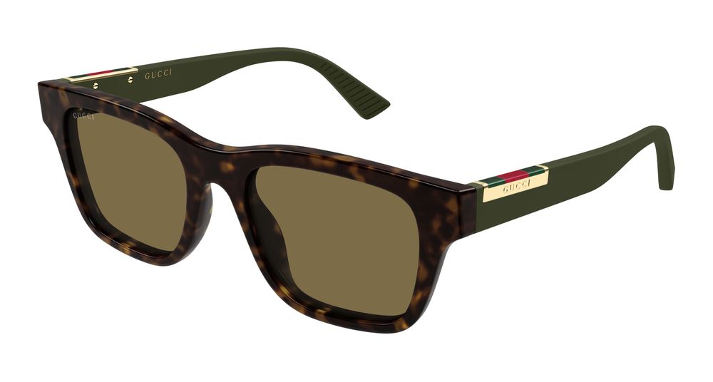 GUCCI GG2089S 1 RECTANGULAR / BLACK