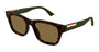 GUCCI GG2089S 1 RECTANGULAR / BLACK