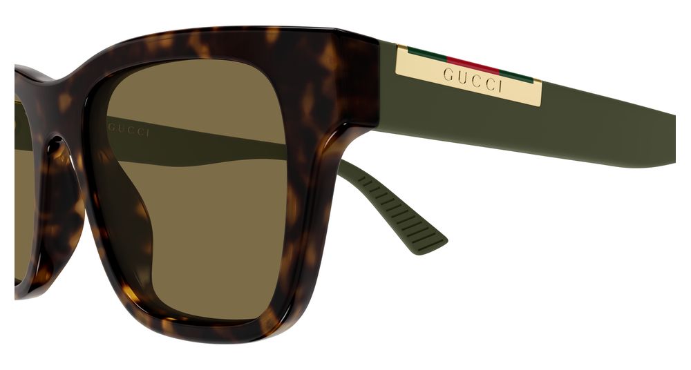 GUCCI GG2089S 1 RECTANGULAR / BLACK