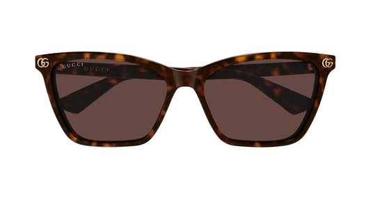 GUCCI GG2111S 2 CAT EYE / HAVANA