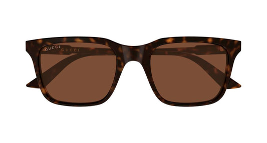 GUCCI GG2114S 2 RECTANGULAR / HAVANA