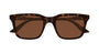 GUCCI GG2114S 2 RECTANGULAR / HAVANA