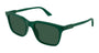 GUCCI GG2114S 4 RECTANGULAR / GREEN