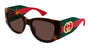 GUCCI GG2115S 2 CAT EYE / HAVANA