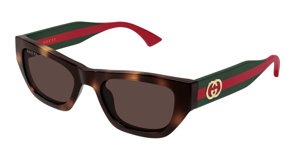GUCCI GG2116S 2 CAT EYE / HAVANA
