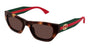 GUCCI GG2116S 2 CAT EYE / HAVANA