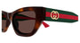 GUCCI GG2116S 2 CAT EYE / HAVANA