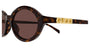 GUCCI GG2153S 2 ROUND / HAVANA