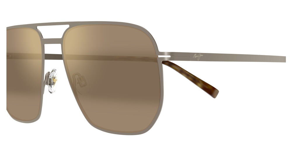 MAUI JIM MJ0605S 3 RECTANGULAR / SILVER