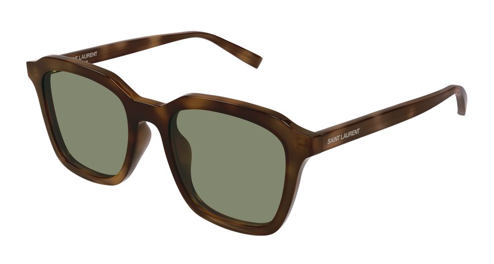 SAINT LAURENT SL 457 8 RECTANGULAR / HAVANA