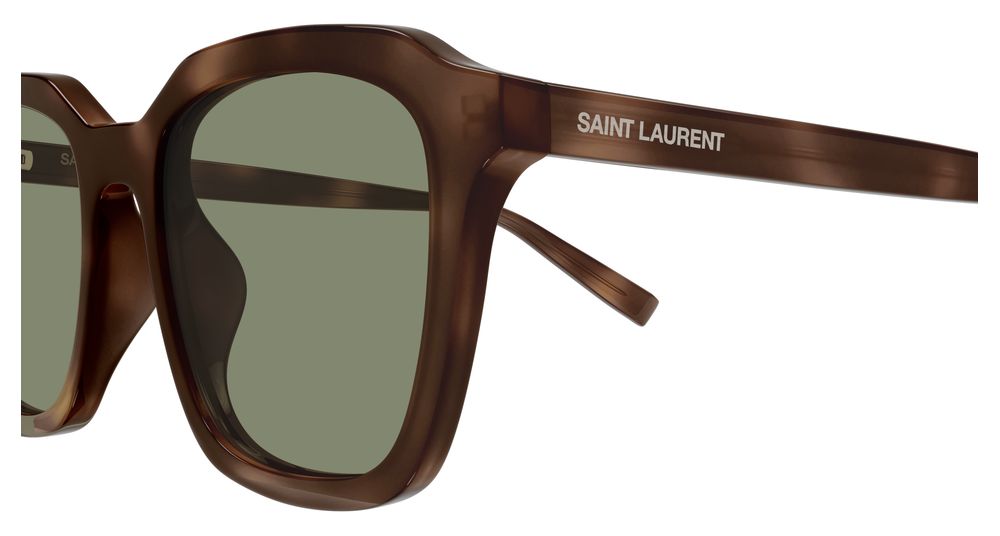 SAINT LAURENT SL 457 8 RECTANGULAR / HAVANA