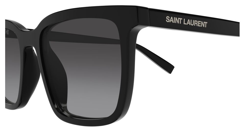 SAINT LAURENT SL 500 6 RECTANGULAR / BLACK