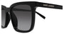 SAINT LAURENT SL 500 6 RECTANGULAR / BLACK