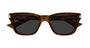 SAINT LAURENT SL 874 3 RECTANGULAR / HAVANA