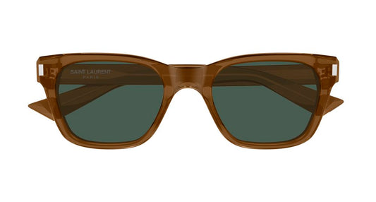 SAINT LAURENT SL 874 5 RECTANGULAR / BROWN