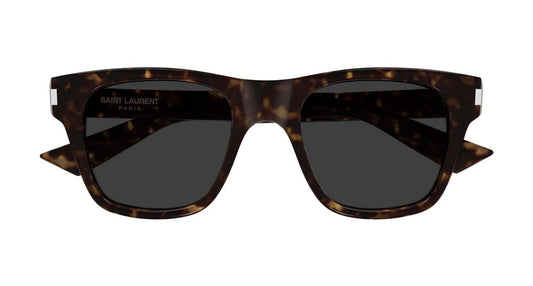 SAINT LAURENT SL 875 2 RECTANGULAR / HAVANA