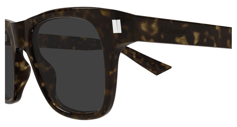 SAINT LAURENT SL 875 2 RECTANGULAR / HAVANA