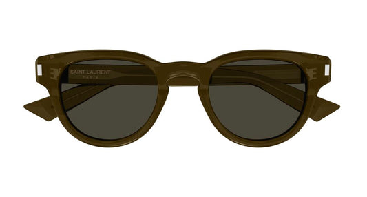 SAINT LAURENT SL 876 4 ROUND / BROWN