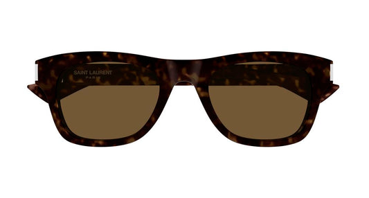 SAINT LAURENT SL 877 6 RECTANGULAR / HAVANA