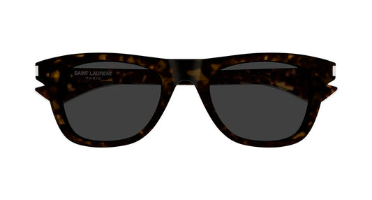 SAINT LAURENT SL 879 2 RECTANGULAR / HAVANA