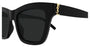 SAINT LAURENT SL M156 1 CAT EYE / BLACK