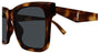 SAINT LAURENT SL M170 3 RECTANGULAR / HAVANA