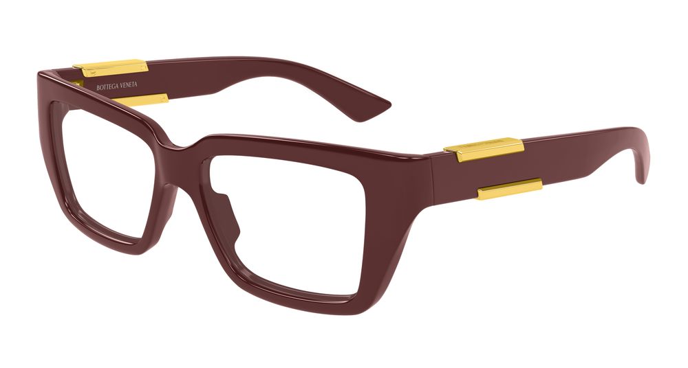 BOTTEGA VENETA BV1455O 4 RECTANGULAR / BURGUNDY
