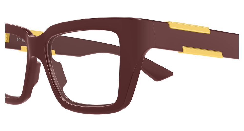 BOTTEGA VENETA BV1455O 4 RECTANGULAR / BURGUNDY