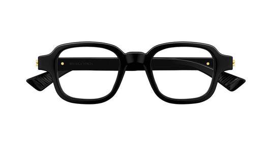 BOTTEGA VENETA BV1462O 6 RECTANGULAR / BLACK