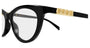 GUCCI GG2034O 1 CAT EYE / BLACK