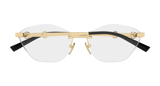 GUCCI GG2050O 2 CAT EYE / GOLD