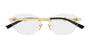 GUCCI GG2050O 2 CAT EYE / GOLD