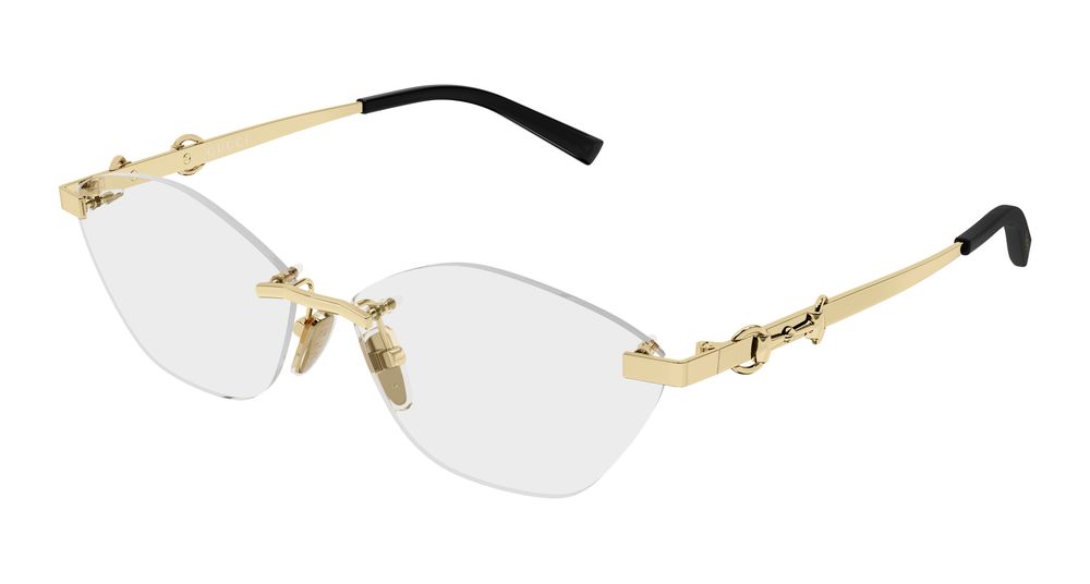 GUCCI GG2050O 2 CAT EYE / GOLD