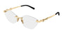 GUCCI GG2050O 2 CAT EYE / GOLD