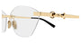 GUCCI GG2050O 2 CAT EYE / GOLD